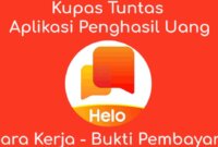 Aplikasi Hello Penghasil Uang